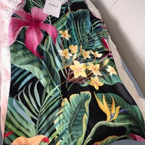 SALE Floral Tropical Top